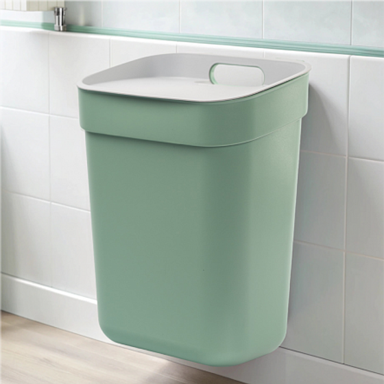 Контейнер для мусора READY TO COLLECT зеленый/светло-серый 10л