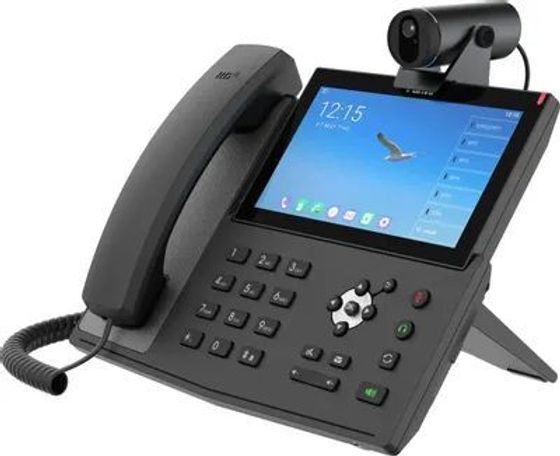 Телефон IP Fanvil X7A+CM60 черный