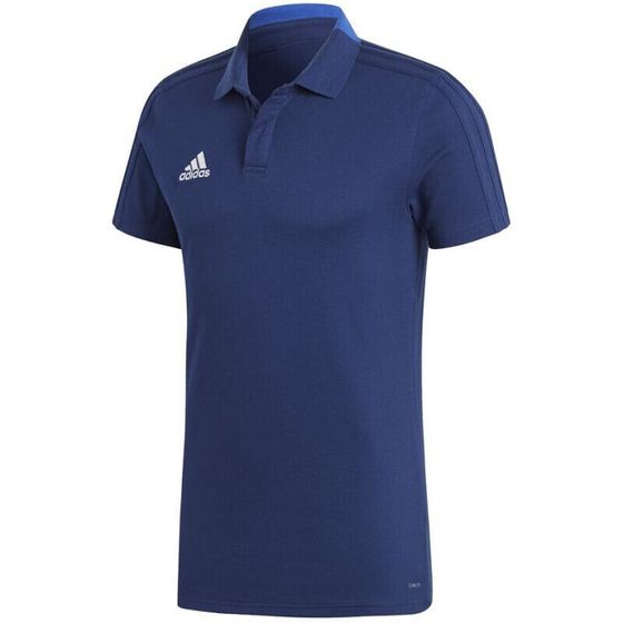 Мужская спортивная футболка-поло с логотипом Adidas Condivo M 18 CV8270