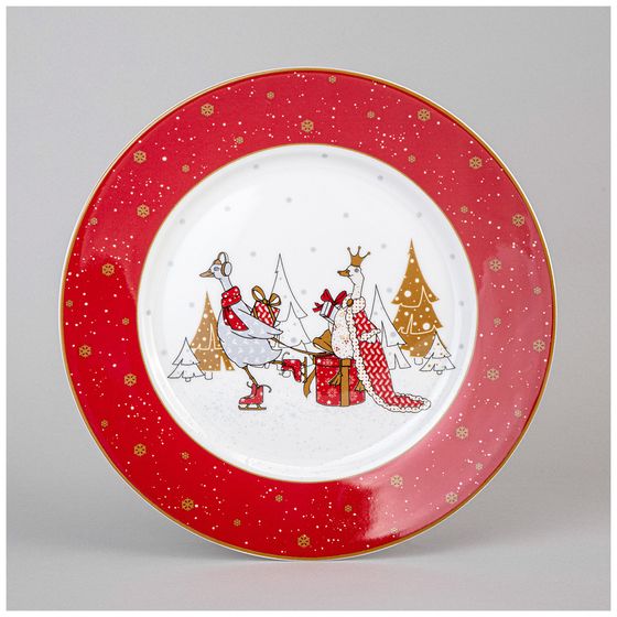 ТАРЕЛКА ОБЕДЕННАЯ LEFARD &quot;FAMILY CHRISTMAS&quot; 25 СМ