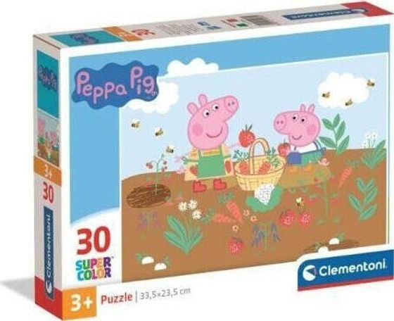 Clementoni CLE puzzle 30 Super Kolor Świnka Peppa 20280