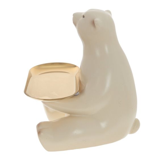 Фигурка декоративная "Медведь", L18 W17 H21 см