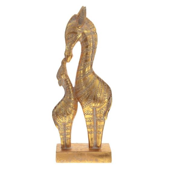 Фигурка декоративная "Зебры", Д13,5 Ш6 В33 см