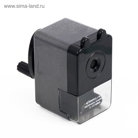 !Точилка механическая с контейнером "Классика", МИКС