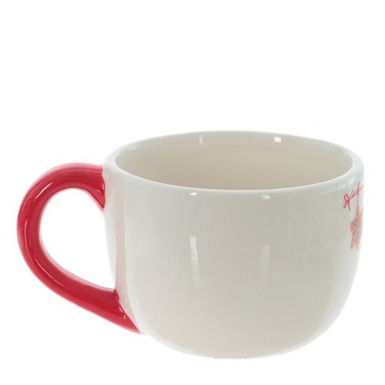 Чашка с блюдцем &quot;Пряничное настроение&quot;, 400 мл, L16 W16 H8,5 см