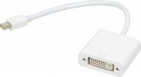 Адаптер Ningbo DVI-D(f) - miniDisplayPort(m) 0.245м белый (R-miniDP/DVI) (841582)