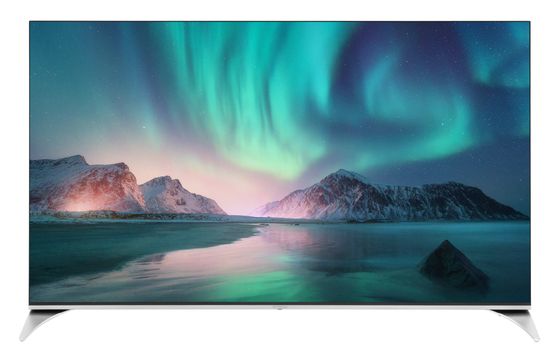 Телевизор QLED 55&quot; Hyundai H-LED55QBU7500 черный 4K Ultra HD SmartTV Android TV