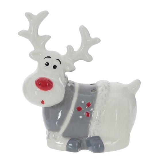 Набор: солонка и перечница &quot;Северный олень&quot;, L8 W4 H8,5 см, 2в.