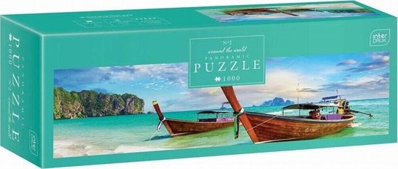 Interdruk Puzzle panoramiczne 1000el Around the World 2 INTERDRUK