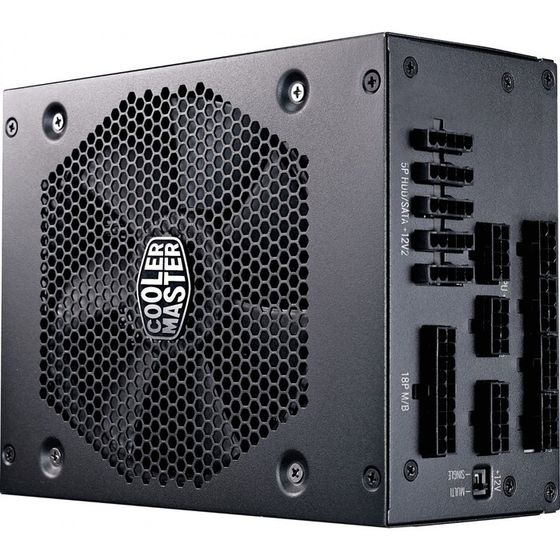 Блок питания Cooler Master ATX 1000W V1000 80+ platinum (24+8+4+4pin) APFC 140mm fan 12xSATA   10044