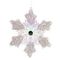 Украшение новогоднее &quot;Снежинка&quot;, L12 W0,1 H13,5 см