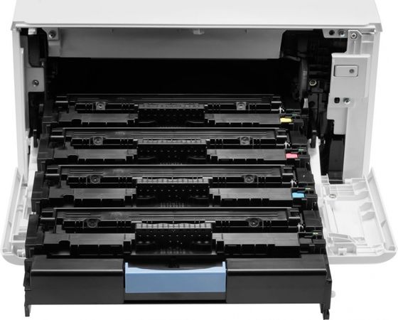 Принтер лазерный HP Color LaserJet Pro M454dw A4 Duplex Net WiFi белый (W1Y45A)