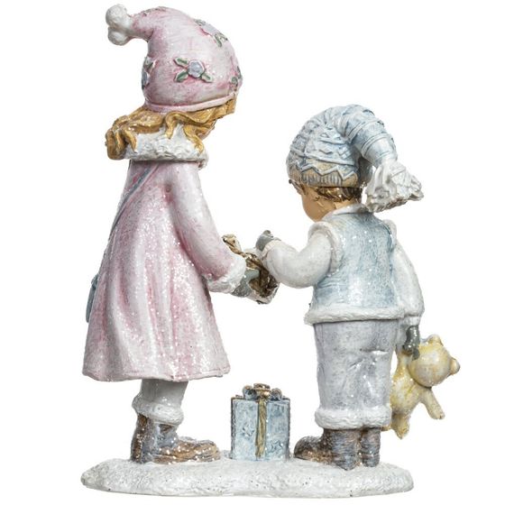 Фигурка декоративная "Дети", L10 W5 H12,5 см