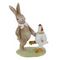 Фигурка декоративная &quot;Заяц с курицей&quot;, L9,5 W5,5 H14 см