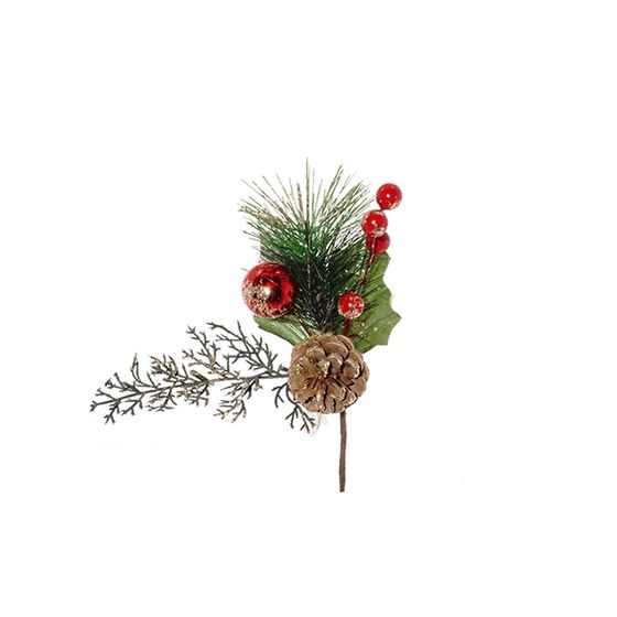 Изделие декоративное &quot;Ветка&quot;, L11 W10 H19 см, 4в.