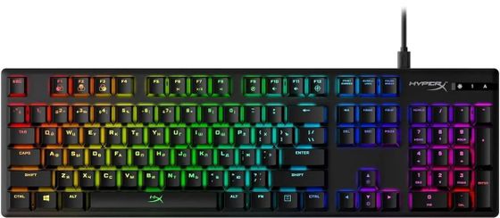 Клавиатура HyperX Alloy Origins Full LED игровая проводная черный (4P4F6AA#ABA)