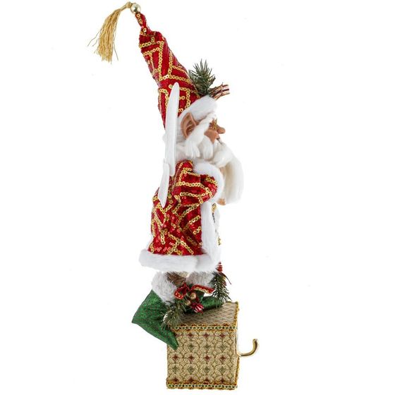 Дед Мороз, L18 W16 H58/36 см