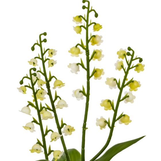 Цветочная композиция &quot;Ландыши&quot;, L11 W11 H29 см