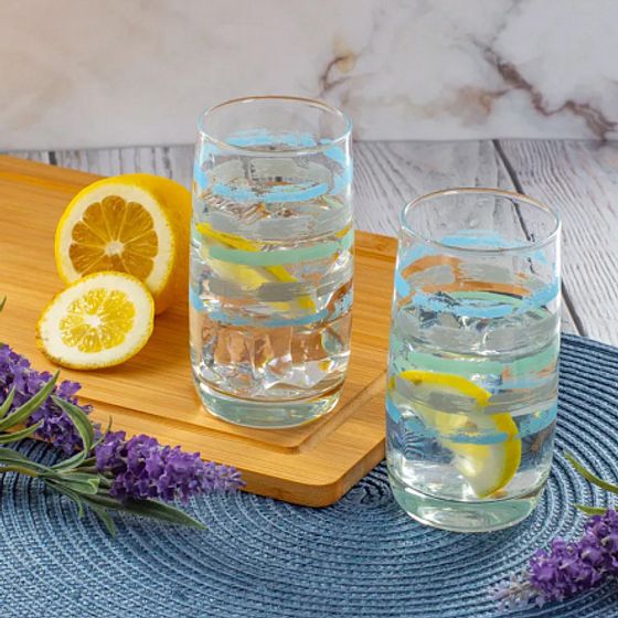 Стакан высокий ФРАНЦУЗСКИЙ РЕСТОРАНЧИК 330мл Кисточка