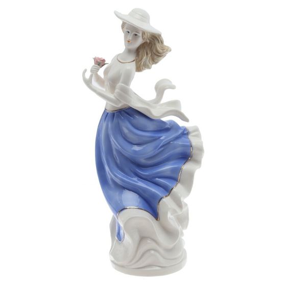 Фигурка декоративная &quot;Девушка&quot;, L9 W12,5 H29 см