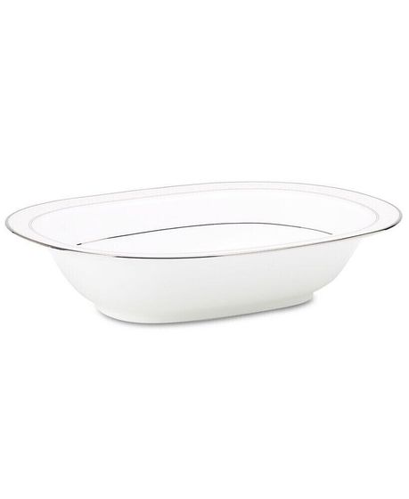 &quot;Montvale Platinum&quot; Oval Vegetable Bowl