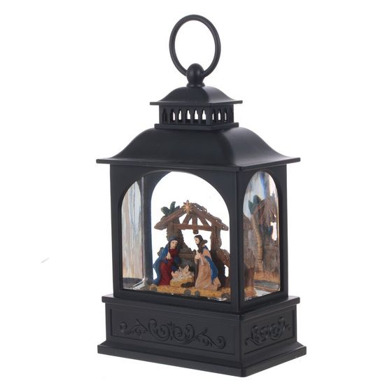 Изделие декоративное &quot;Фонарь&quot; (подсветка, 3хАА), L13 W7,5 H24,5 см