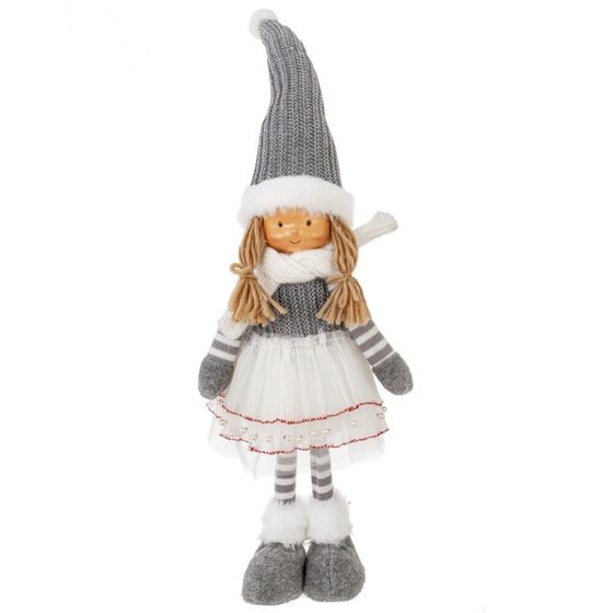 Игрушка набивная &quot;Девочка&quot;, L14 W10 H51/36 см, 4в.