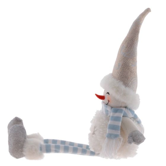 Игрушка набивная &quot;Снеговик&quot;, L16 W9 H50/19 см, 2в.