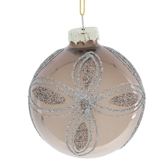 Набор из 12шт Украшение новогоднее &quot;Шар&quot;, D 8 см, L35 W25 H9 см