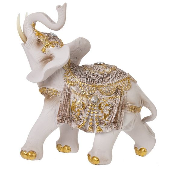Фигурка декоративная &quot;Слон&quot;, Д19 Ш10 В21 см, 2в.