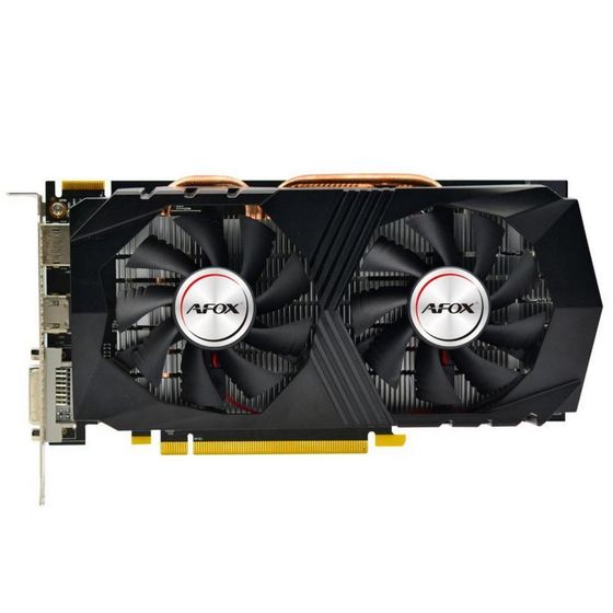 Видиокарта Afox PCI-E 3.0 R9 370 4GB AFR9370-4096D5H4 GDDR5 256bit 860/6000 1xDVI 1xHDMI 1xDP RTL