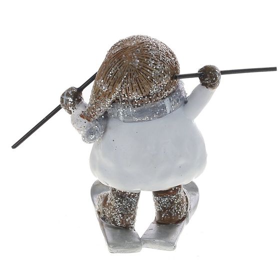 Фигурка декоративная &quot;Снеговик&quot;, L5,5 W5 H7,5 см, 2в.