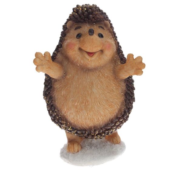 Фигурка декоративная &quot;Ёжик&quot;, L10 W8,5 H14 см, 2в.