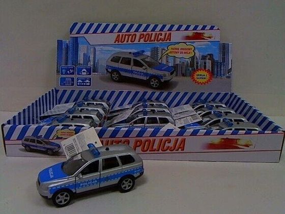 Hipo Auto Policja 11cm z głosem SW-16-11P/PL p12 cena za 1 szt