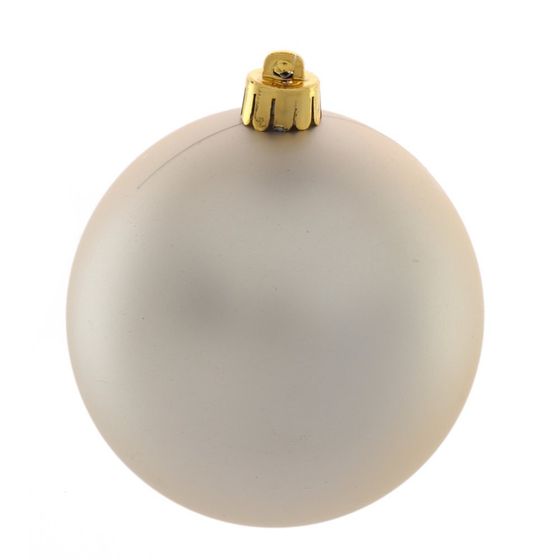 Набор из 4шт Украшение новогоднее &quot;Шар&quot;, D 8 см, L15,5 W8 H15,5 см