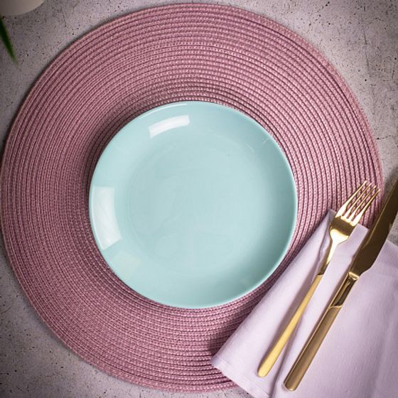 Столовый набор 18 предметов ДИВАЛИ ЛАЙТ ТЮРКУАЗ