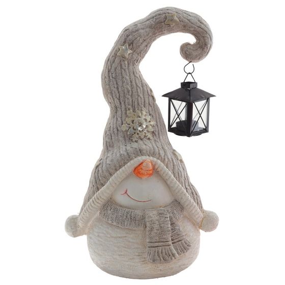 Фигурка декоративная &quot;Снеговик&quot;, L31 W23 H45 см, 2в.