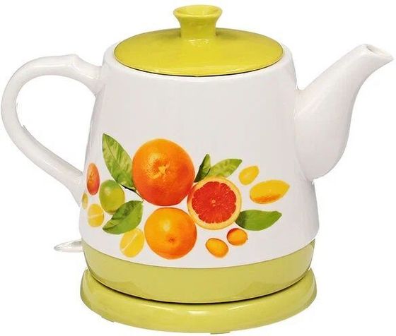 Чайник электрический Oursson KE1742G/GA 1л 1800Вт зеленый/белый