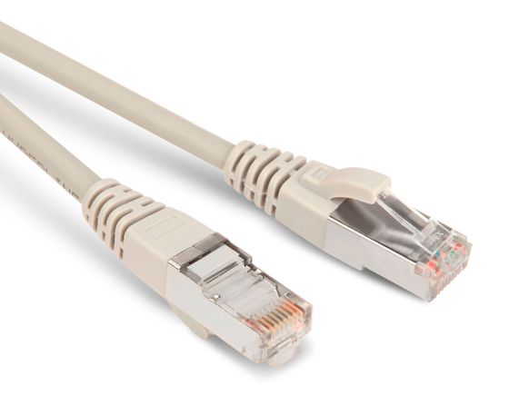 Патч-корд Hyperline PC-LPM-STP-RJ45-RJ45-C5E-1.5M-LSZH-GY F/UTP общий экран RJ-45&amp;lt;&amp;gt;RJ-45 кат.5E 1.5м серый LS