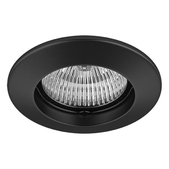 011047 Светильник LEGA 11 FIX MR11/HP11 ЧЕРНЫЙ