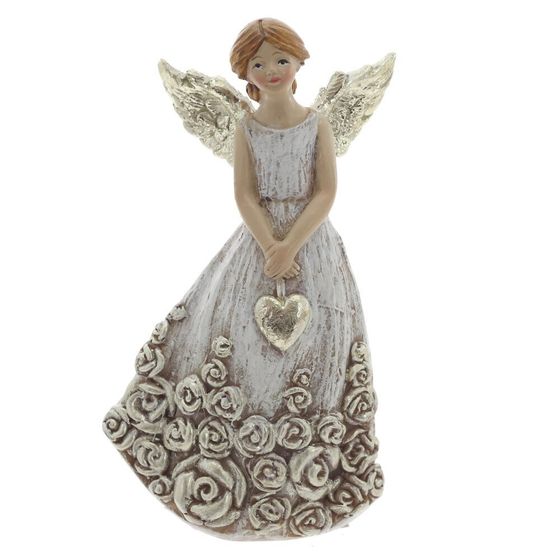 Фигурка декоративная &quot;Ангел&quot;, L5 W3,5 H9 см, 2в.