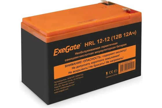 Батарея для ИБП ExeGate HRL 12-12 12В 12Ач (EX285661RUS)