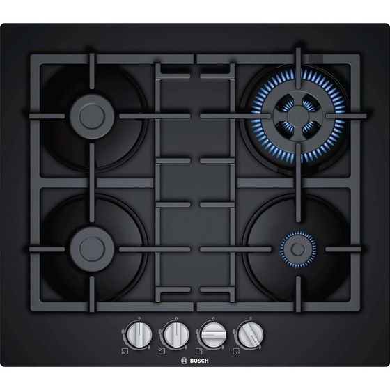 Газовая варочная панель Bosch PNP6B6B90 черный