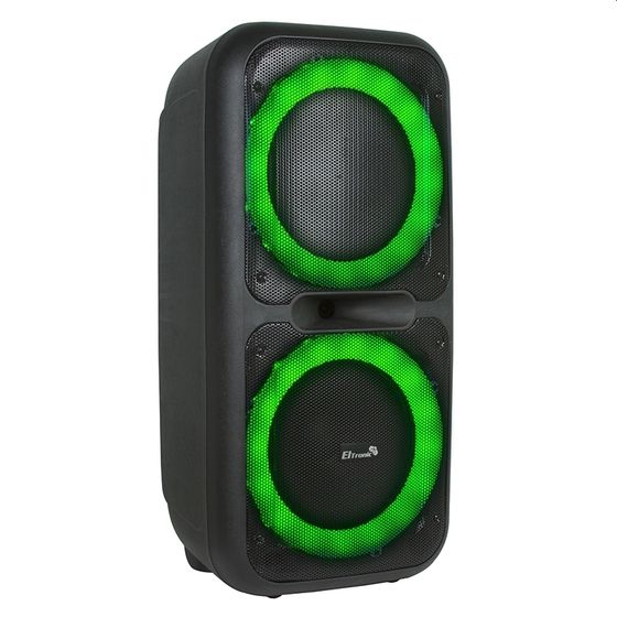 Портативная акустика Eltronic 20-07 Dance box 200 30Вт LED TWS 4500мАч черный