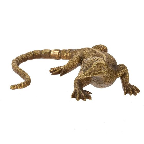 Фигурка декоративная "Ящерица", L13,5 W12,5 H4 см