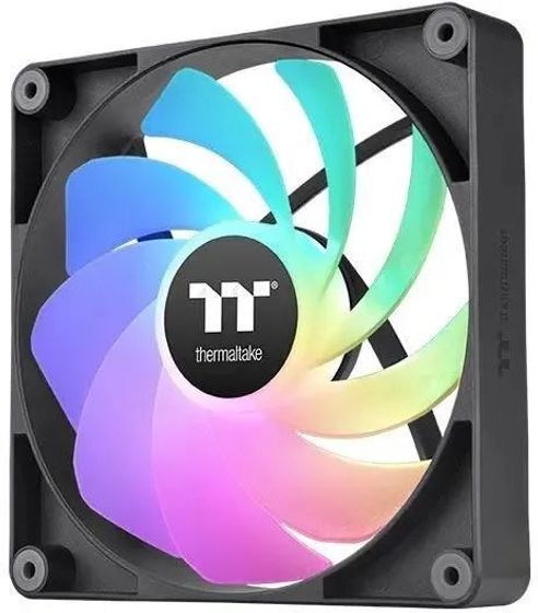 Вентилятор Thermaltake CT120 Sync черный LED 2000об/мин 4-pin (CL-F173-PL12SW-A)