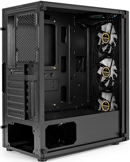 Корпус ExeGate EVO-8227 черный без БП Midi-Tower ATX (EX295765RUS)