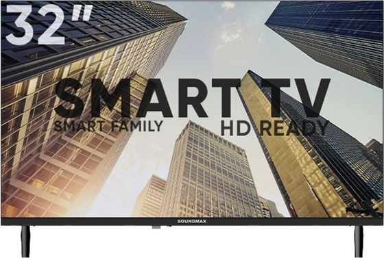 Телевизор LED 32&quot; Soundmax SM-LED32M17S черный SmartTV безрамочный
