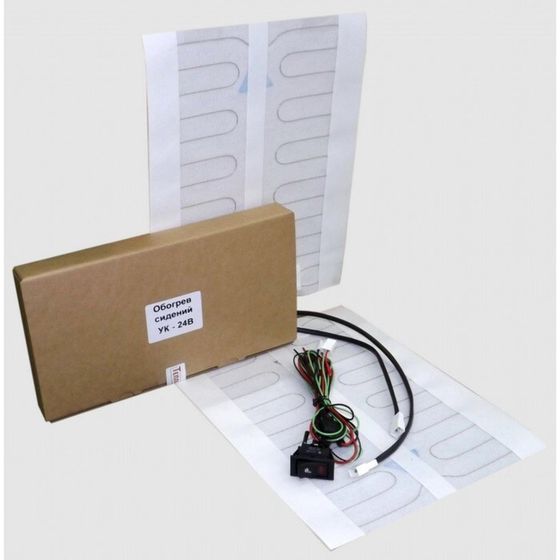 Обогрев сиденья «Емеля» УК-24, установочный комплект на одно сиденье