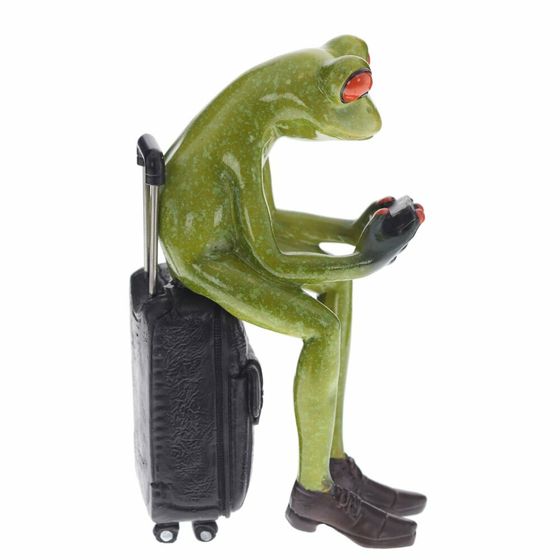 Фигурка декоративная &quot;Лягушка&quot;, Д6 Ш8,5 В14 см